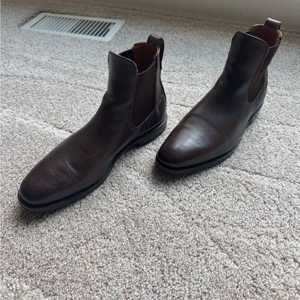 Allen Edmonds Liverpool Espresso Chelsea Boots 9.5D